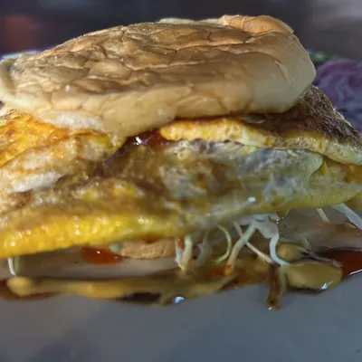 Burger Ayam Special - Midnight Burger Station Menu