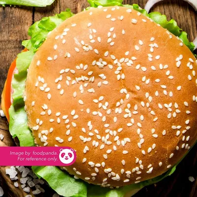 Burger Ayam Triple Special - H Deens Corner Menu