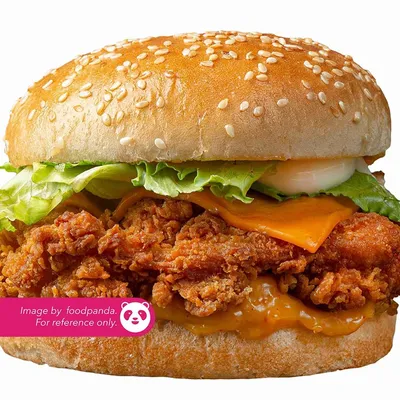 Burger Chicken Chop - H Deens Corner Menu