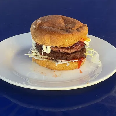 Burger Daging Double - Midnight Burger Station Menu