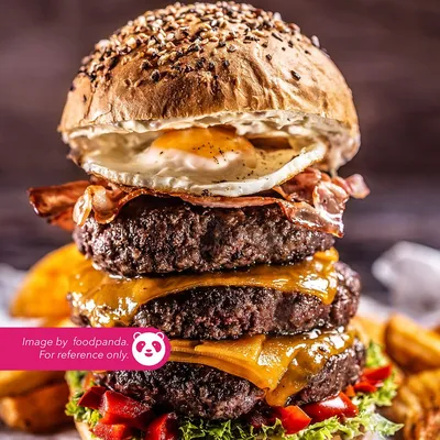 Burger Daging Special - Warung Santai Meru Menu