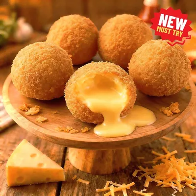 Bursting Cheese Ball🧀💥 (5pcs) - US Pizza Penang Menu
