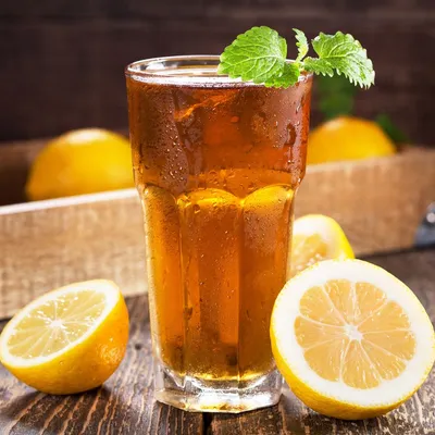 BV1.Iced Lemon Tea - Johnny's Restaurant Menu