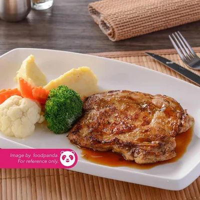 C01. Charcoal Grilled Chicken Chop - Village Grill Menu