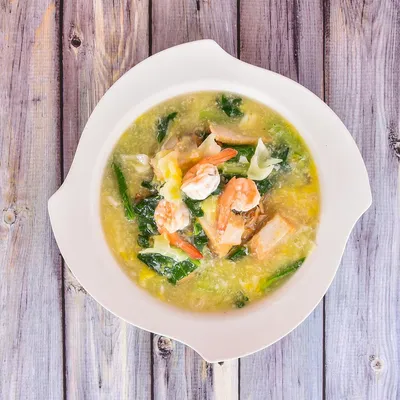 Cantonese Kway Teow with Mix Seafood - Kafe Strawberry Fields @ Glenmarie Menu