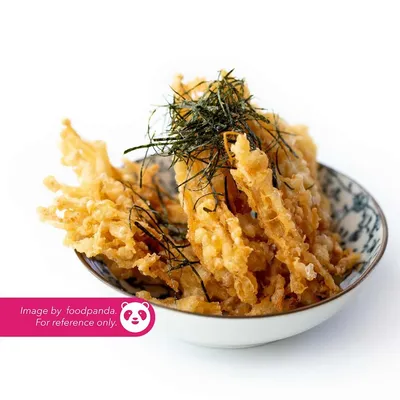 Cendawan Enoki - Ayam Gepuk Ganteng Menu