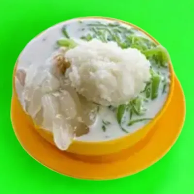 Cendol + Buah Kabung + Pulut - Cendol Seri Serkam (Ayer Molek) Menu