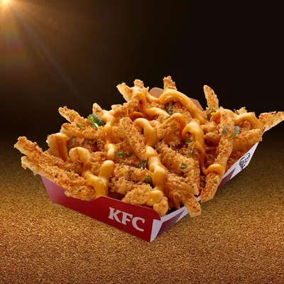 Cereal Cheezy Fries (L) - KFC Menu