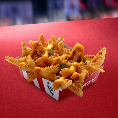 Cereal Cheezy Fries (M) - KFC Menu