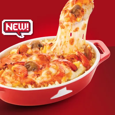Cheese Tarik Baked Rice - Tom Yum Seafood - Pizza Hut Menu