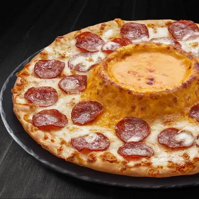 Cheese Volcano Beef Pepperoni (Large) - Domino's Pizza Menu