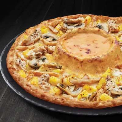 Cheese Volcano Ultimate Hawaiian (Large) - Domino's Pizza Menu