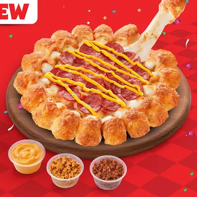 Cheesy Bites Dip & Crunch - Pizza Hut Menu