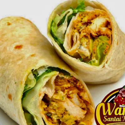 Cheezy Chicken Crispy Wrap - Warung Santai Meru Menu