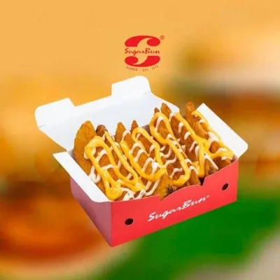 Cheezy Wedges - Sugarbun Menu