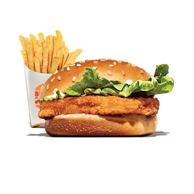 Chick n Crisp + Fries (M) - Burger King Menu
