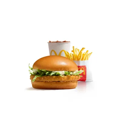 Chicken Burger Small Meal - McDonald's Menu