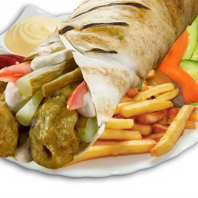 Chicken Kebab Meal Sandwich - Damascus Restoran (Bukit Bintang) Menu