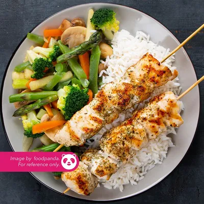 Chicken Kebab With Rice - Damascus (Bukit Bintang) Menu