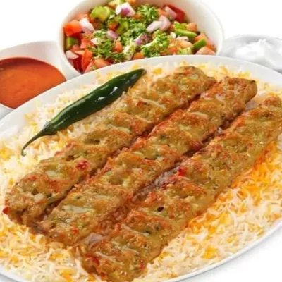 Chicken Kebab With Rice - Damascus Restoran (Bukit Bintang) Menu