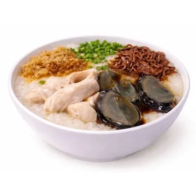 Chicken Porridge with Century Egg - KK Food Street Menu