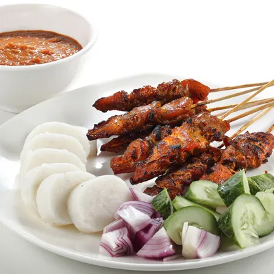 Chicken Satay Set (5 Sticks) - Syed Bistro (Petaling Jaya) Menu