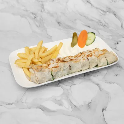 Chicken Shawarma Arabic Plate with Cheese - Damascus Restoran (Bukit Bintang) Menu