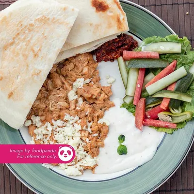 Chicken Shawarma Plate with Cheese - Damascus Restoran (Bukit Bintang) Menu