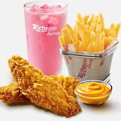Chicken Tenders 3 pcs Combo - Richeese Factory Menu