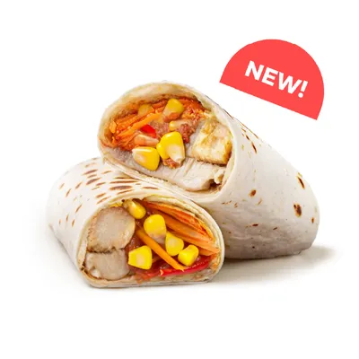 Chipotle Chicken Wrap - Kenangan Coffee Menu