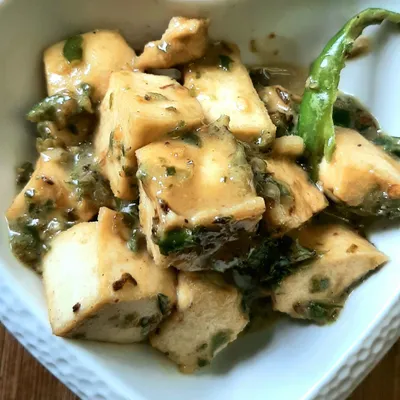 Cili Padi Tofu - Saiva Kitchens Menu