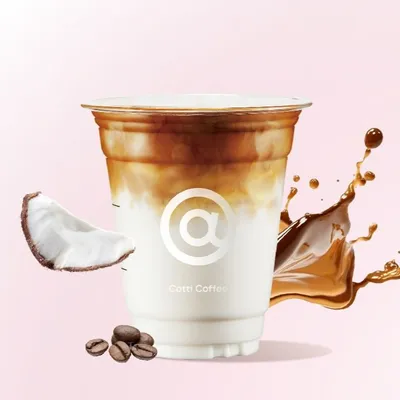 Coconut Milk Dirty 12Oz - Cotti Coffee 库迪咖啡 Malaysia Menu
