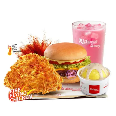 Combo Burchic RB - Beef - Richeese Factory Menu