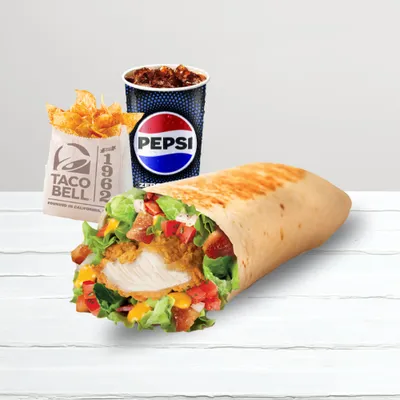[Combo] Crispy Chicken Burrito - Taco Bell Menu