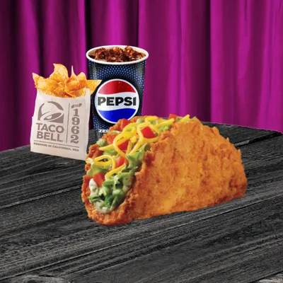 [Combo] Ultimate Chicken Taco - Taco Bell Menu