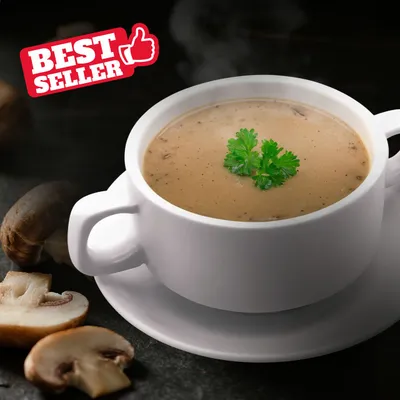 Creamy Mushroom Soup🍄🥣 - US Pizza Penang Menu
