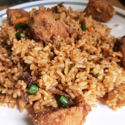 Crispy Vege Chicken Fried Rice - Saiva Kitchens Menu