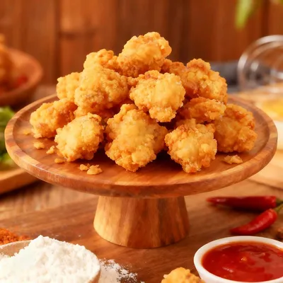 Crunchy Popcorn Chicken 🍿🐔 - US Pizza Penang Menu