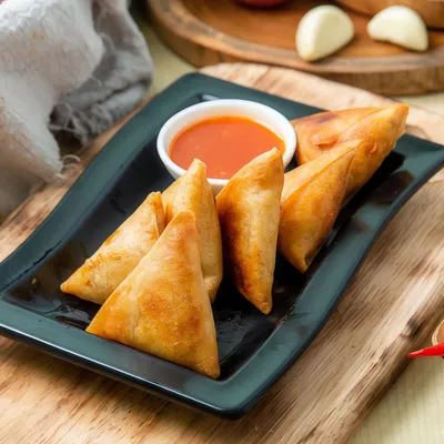 Curry Potatoes Samosa - Pak Cik Wong Group Menu