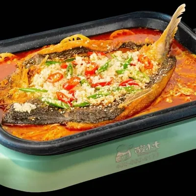 D3. Garlic Flavour Grilled Fish - Sour Little 7 (Melaka) 酸小七马六甲 Menu