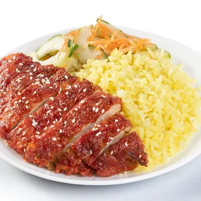 D3. Jumbo BBQ Bento - Chickilicious (Api Api) Menu