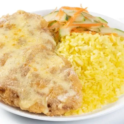 D4. Baked Cheese Bento - Chickilicious (Api Api) Menu