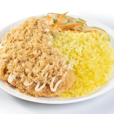 D5. Perfect Chicken Floss Bento - Chickilicious (Api Api) Menu