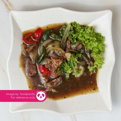 Daging Black Pepper - Laman Aiman Juara Sup Herbal Menu