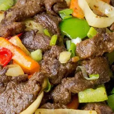 Daging Goreng Kunyit - Restoran Tiga Ros Menu