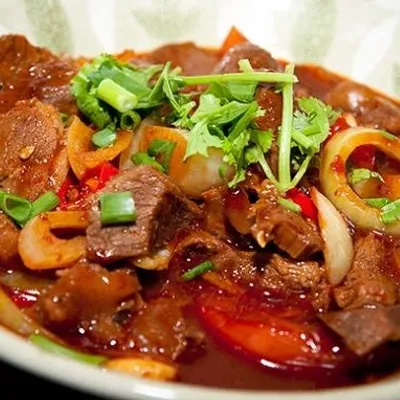 daging masak merah - Dayana Ala Thai Seafood Menu