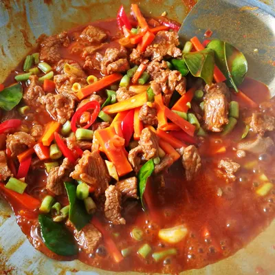 Daging Paprik - Restoran Tiga Ros Menu