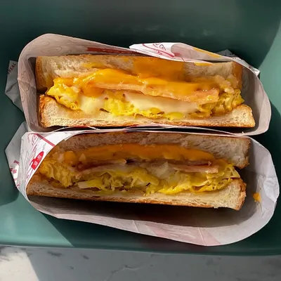 Deep Cheese Bacon - Isaac Toast & Coffee Menu