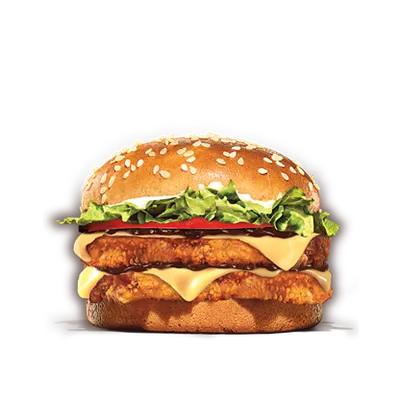 Double BBQ Chicken - Burger King Menu