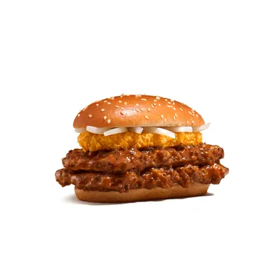 Double Chicken Golden Prosperity Burger - McDonald's Menu